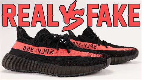 adidas yeezy 350 red stripe real vs fake|adidas yeezy 350 scam.